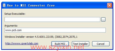 EXE to MSI (EXE格式转换为MSI格式工具-帽帽电脑